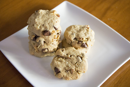 Walnut and Choc Chip&nbsp;Cookies