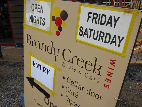 Brandy Creek Wines & View&nbsp;Cafe