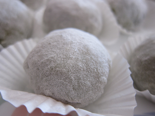 Green Tea Mochi with Red Bean and Black&nbsp;Sesame