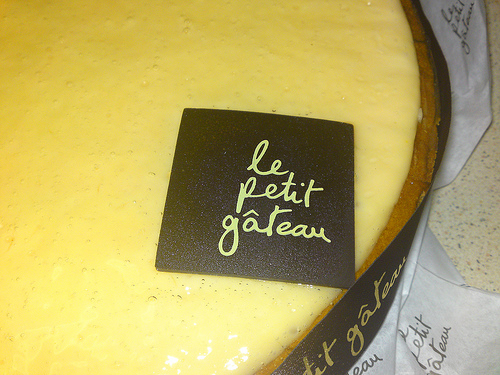 Crisp Lemon Tart @ Le Petit&nbsp;Gateau