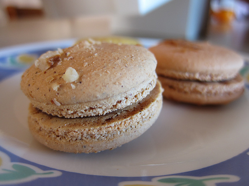 Gânache Chocolate Macarons