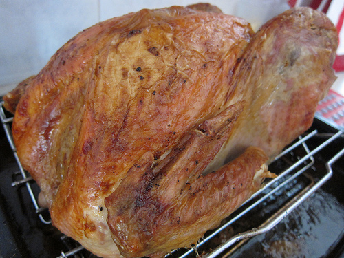 Roast Turkey with Bacon, Pine-Nut and Herb&nbsp;Stuffing