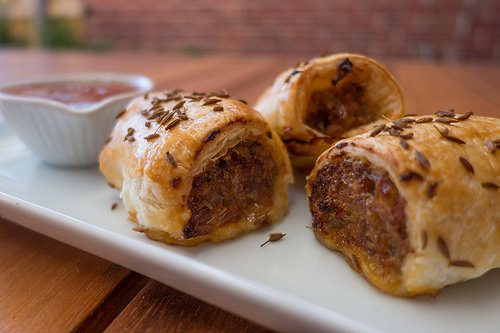 Chilli Pork Sausage Rolls (Jamie&nbsp;Oliver)